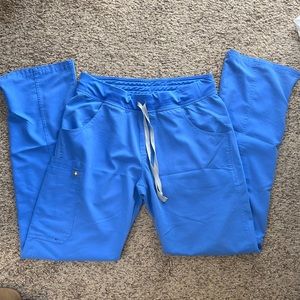 Figs Ceil Blue Kade scrub pants size medium tall